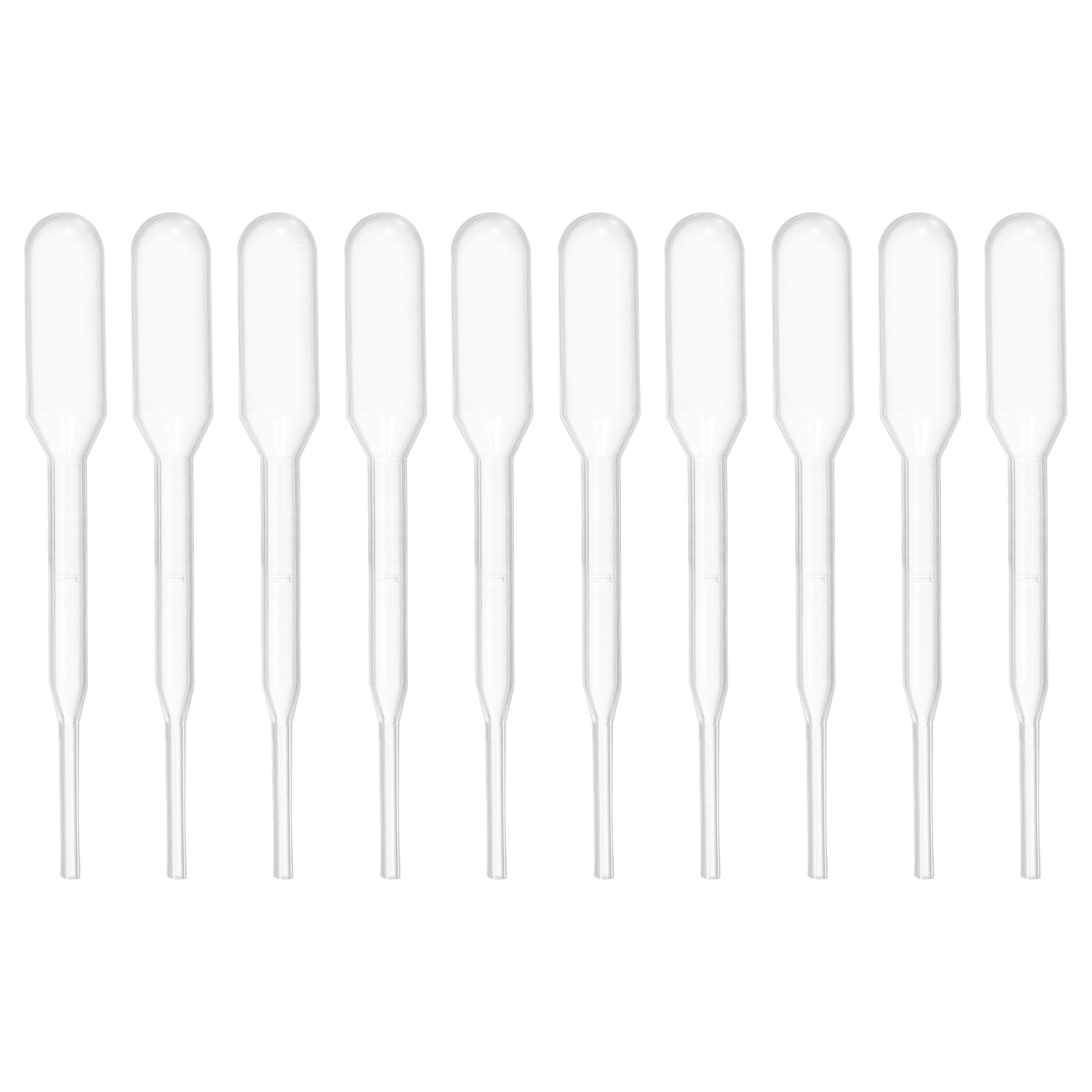 Uxcell Disposable Transfer Pipette, 100pcs 0.2ml LDPE Polyethylene Plastic Pipette Clear