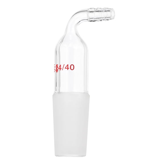 Uxcell Distillation Adapter, 24/40 Borosilicate Glass Fractionation-Column Adapter, 1 Pcs, 8mm / 0.31"