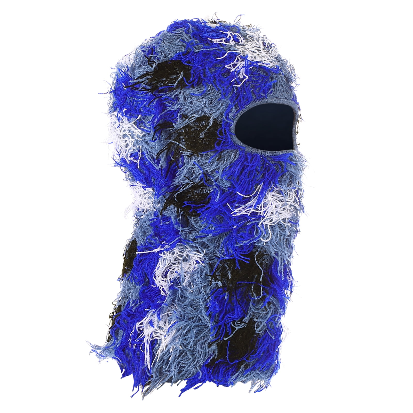 Uxcell Distressed Balaclava Ski Mask Camo Knitted Full Face Cover ...