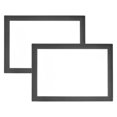 thumbnail image 1 of Uxcell Document Sign Holder Pockets Self Adhesive Magnets A5 5.8 x 8.3 inch Black 2 Pcs, 1 of 5