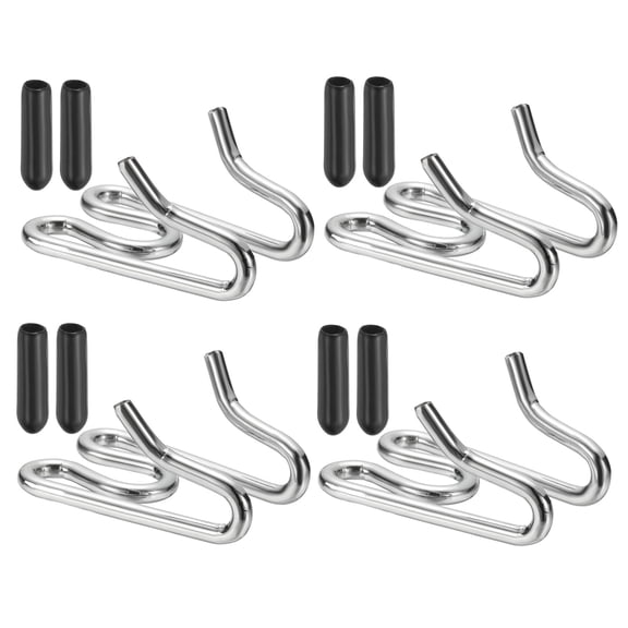 Uxcell Dog Collar Extra Links, Prong Collar for Pets Stainless Steel Pinch Dog Training Collar 3.4mm, (Silver, 4 Set), Intended for Small / Medium / Large Dogs Training