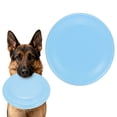 thumbnail image 1 of Uxcell Dog Flying Discs, Plastic Dog Flying Discs Resistant Bite, 9 Inches, (Blue, 1 Pcs), Intended For Medium to Large Breeds, Outdoor Activities/Training/Games/Swimming, 1 of 7
