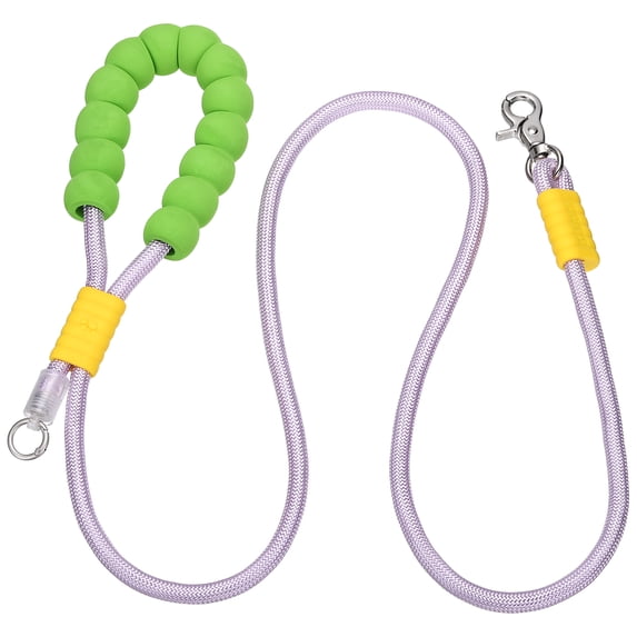 Uxcell Dog Leash with Padded Hands Free, 6.6ft/2m Adjustable Bungee Dog Training Leash, No Pull Heavy Duty Nylon Rope(Purple), Intended for Large Medium Pet Running/Hiking/Walking