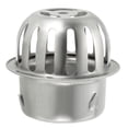 thumbnail image 1 of Uxcell Dome Gutter Guard Filter, 304 Stainless Steel Downspout Strainer, Outdoor Gutter Cleaning Tool, 2.4-2.6 Inch, 1 of 6