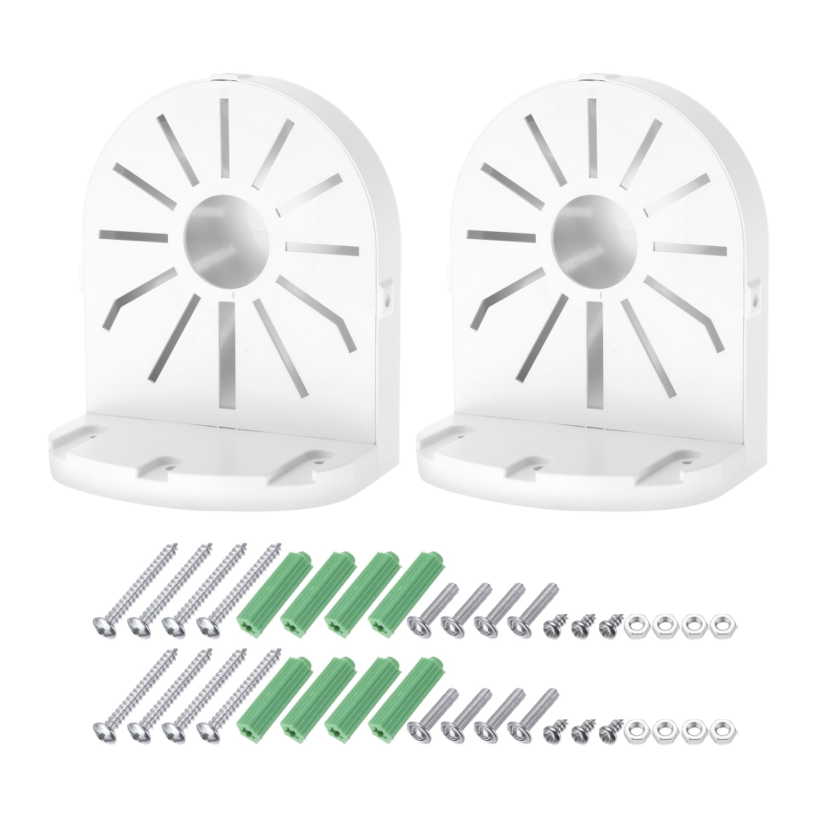 Uxcell Dome Security Camera Mount 6.7 inch, 2 Pack Universal Dome Right ...