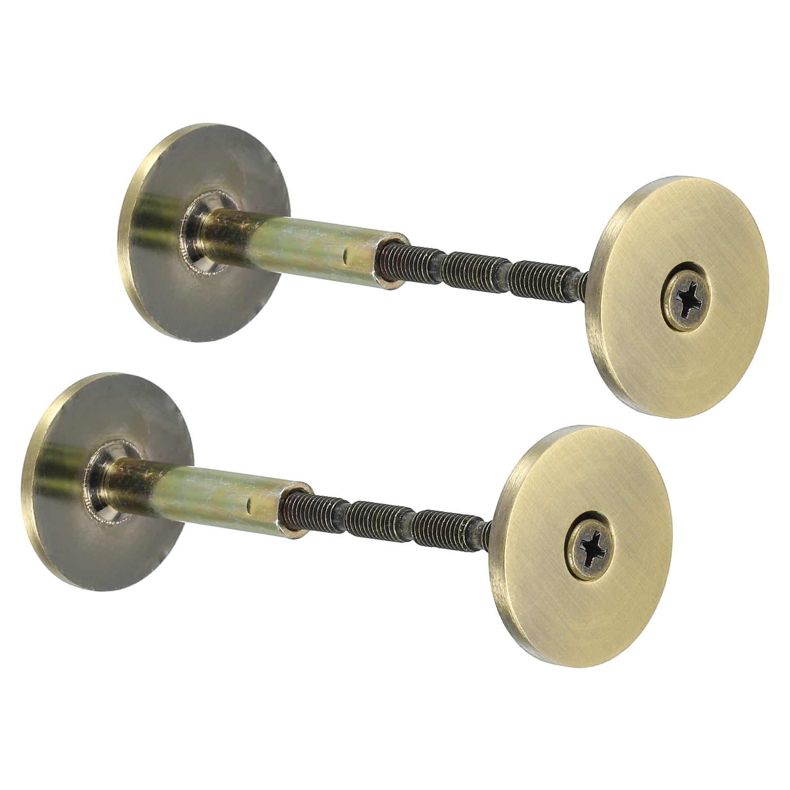 Uxcell Door Hole Cover Plate, 2 Pack 1 3/16" Deadbolt Cover Plate