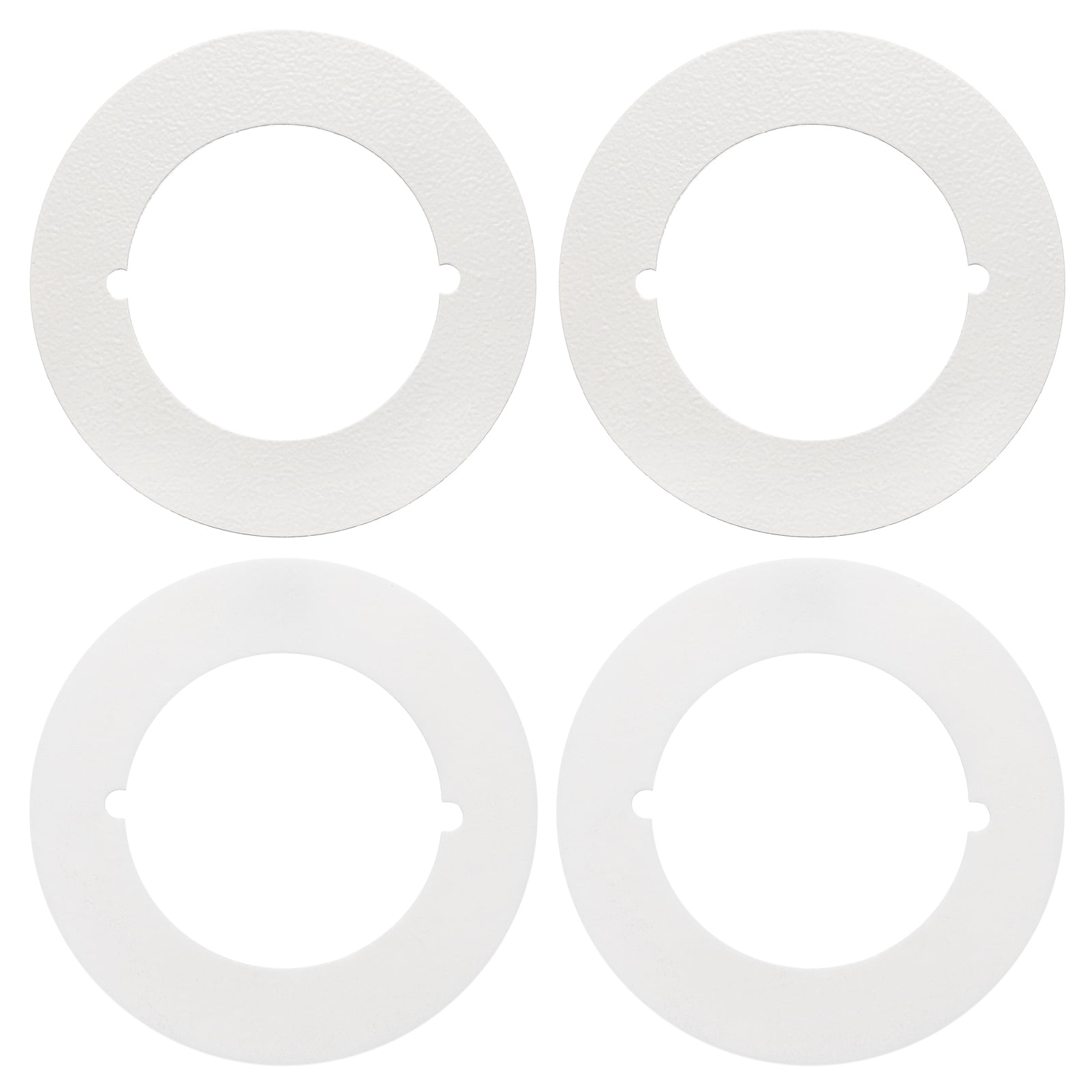 Door Hole Cover Plate – Durable Steel, White Finish, Covers Peepholes & Unused Holes, Easy DIY Install For Doors, Drawers, Tabletops