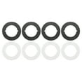 thumbnail image 1 of Uxcell Door Knob Plates, 4 Pcs Round Plate Cover for Door Deadbolt Black, 1 of 6