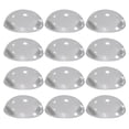 thumbnail image 1 of Uxcell Door Stopper Wall Protector Self Adhesive Convexity Rubber Door Bumpers Guard Round Door Knobs Wall Shield Cushion 1.57" 12, 1 of 7