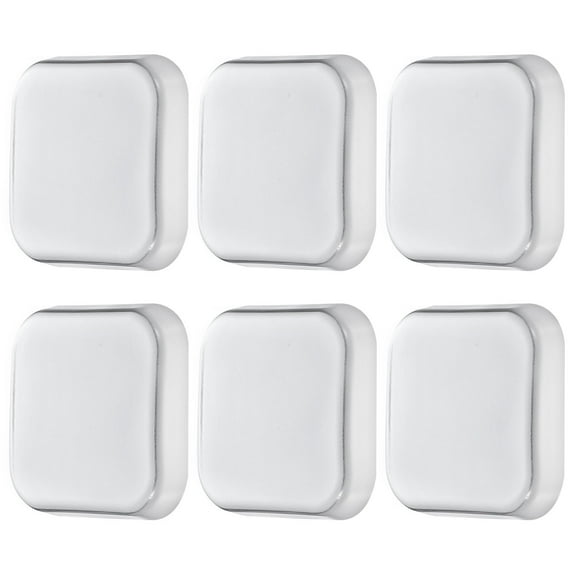 Uxcell Door Stopper Wall Protector, Self Adhesive Diamond Rubber Door Bumpers Guard Round Door Knobs Wall Shield Cushion 1.57"