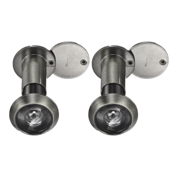 Uxcell Door Viewer Peephole for Enhanced Security in Homes, Offices, and Hotels Bronze 45-75 mm