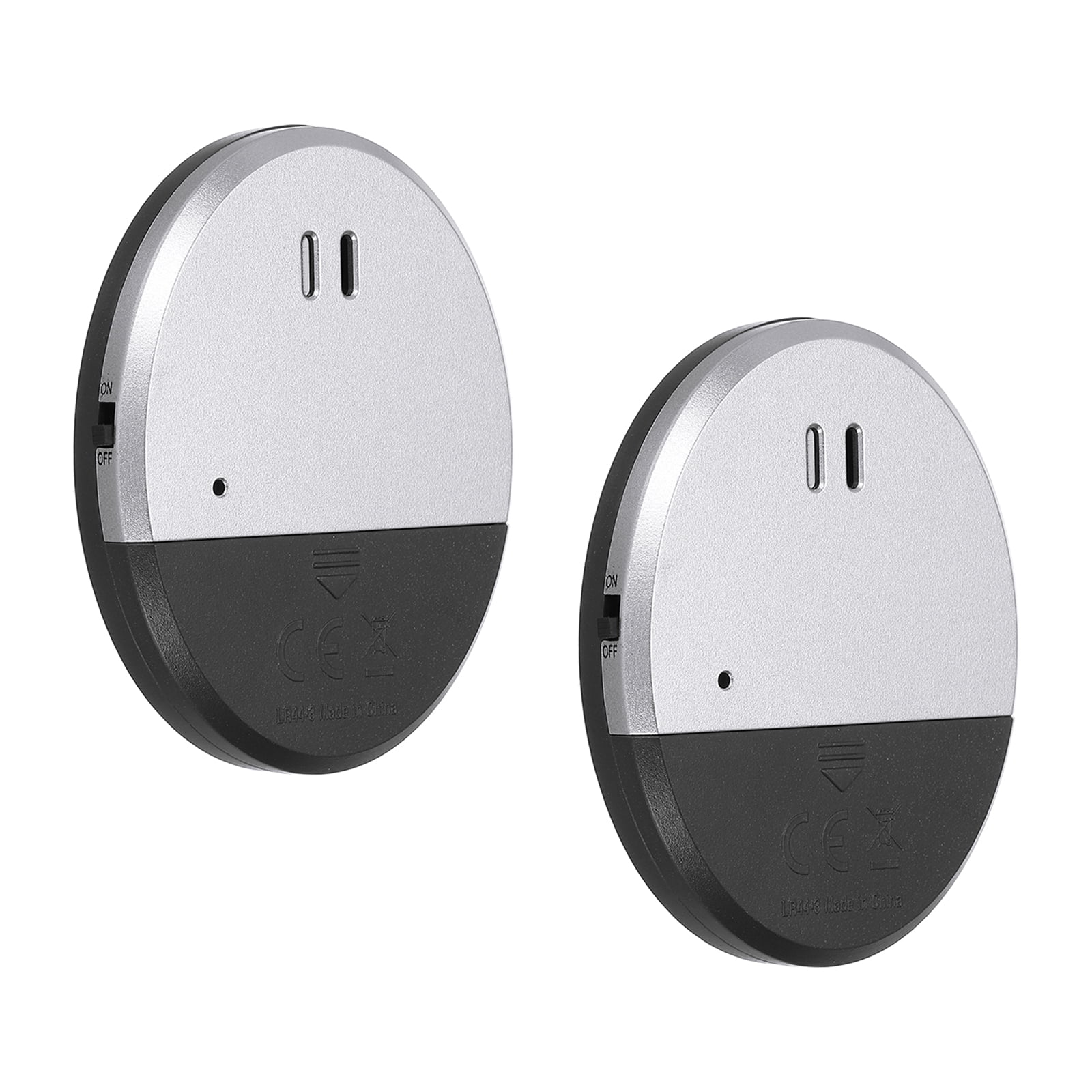 Uxcell Door Window Alarm, 2 Pack 125dB Vibration Alarm Sensor Door