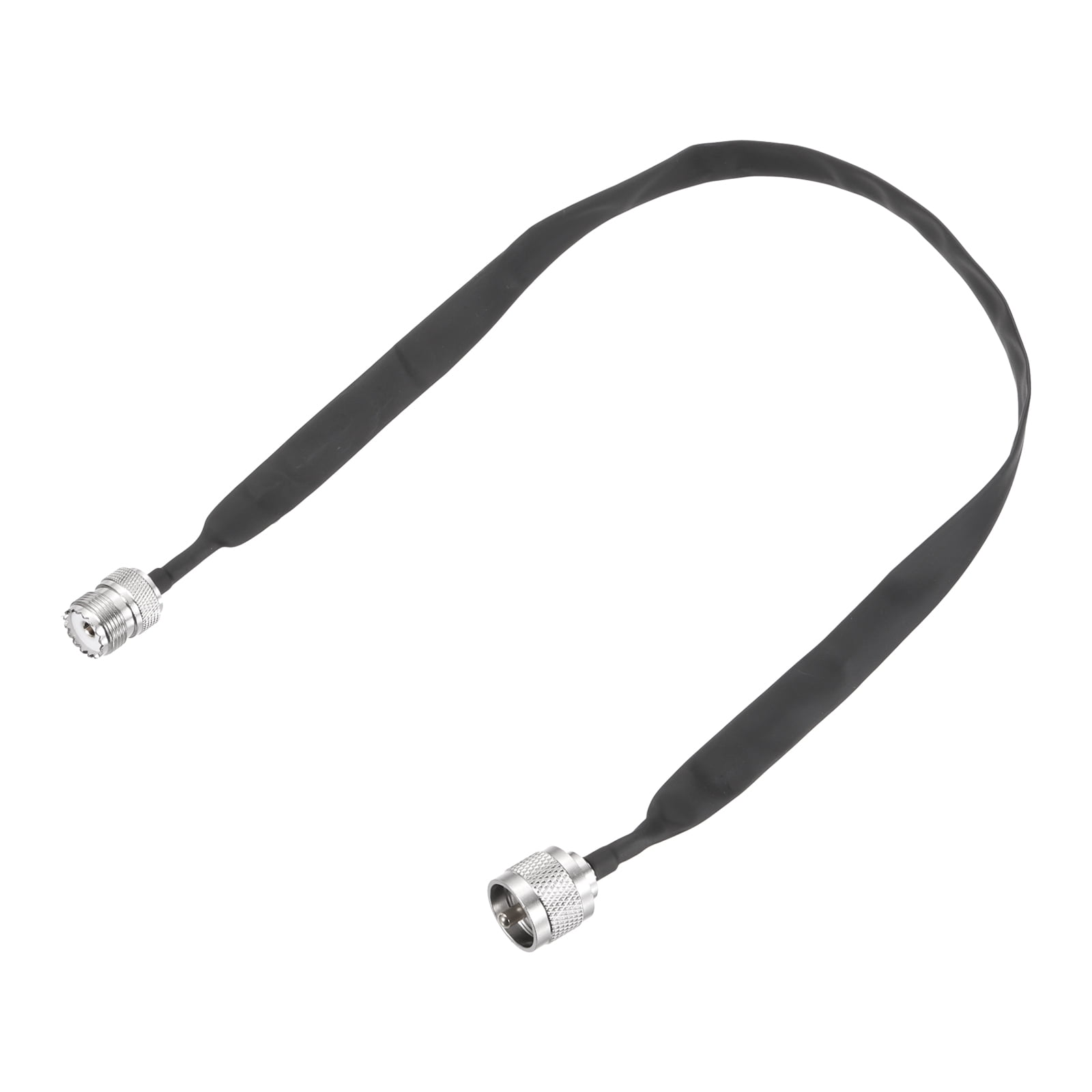 Uxcell Door/Window Pass Through Flat Coaxial Cable with UHF Male to ...