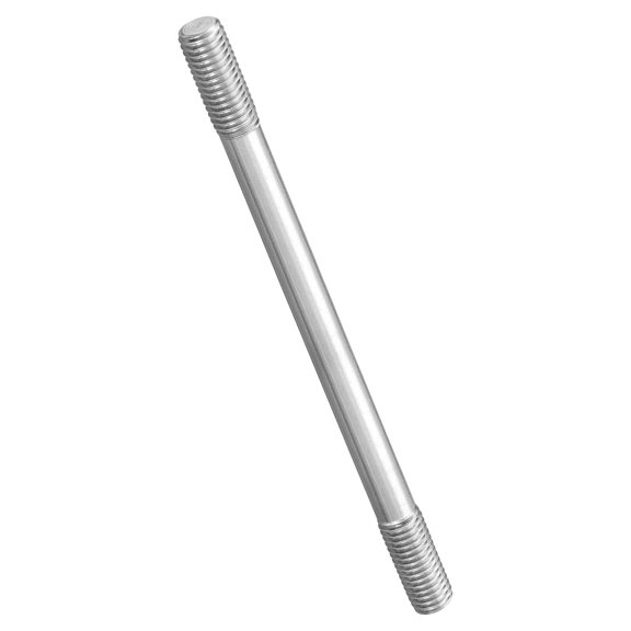 Uxcell Double End Threaded Stud Screw, Equal Thread Length Rods & Studs - for House Maintenance M10 x 190mm 2