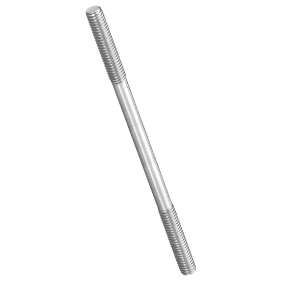 Uxcell Double End Threaded Stud Screw, Equal Thread Length Rods & Studs - for House Maintenance M6 x 140mm 6