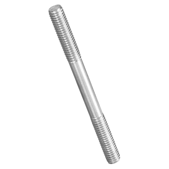 Uxcell Double End Threaded Stud Screw, Equal Thread Length Rods & Studs - for House Maintenance M8 x 100mm 1