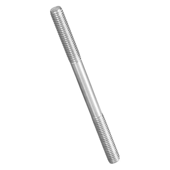 Uxcell Double End Threaded Stud Screw, Equal Thread Length Rods & Studs - for House Maintenance M8 x 120mm 3