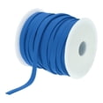 thumbnail image 1 of Uxcell 1/4" Double Fold Bias Tape Continuous Bulk Bias Tape for Sewing Seaming Dark Blue 25 Yards, 1 of 7
