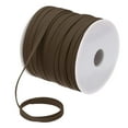 thumbnail image 1 of Uxcell 1/4" Double Fold Bias Tape Polyester Continuous Bulk Bias Tape for Sewing Seaming Dark Brown 55 Yards, 1 of 6