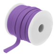 thumbnail image 1 of Uxcell 1/2" Double Fold Bias Tape Continuous Bulk Bias Tape for Sewing Seaming Dark Purple 25 Yards, 1 of 7