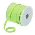 thumbnail image 1 of Uxcell 1/4" Double Fold Bias Tape Polyester Continuous Bulk Bias Tape for Sewing Seaming Light Green 55 Yards, 1 of 6