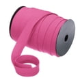 thumbnail image 1 of Uxcell 1" Double Fold Bias Tape Polyester Continuous Bulk Bias Tape for Sewing Seaming Rose Red 55 Yards, 1 of 6