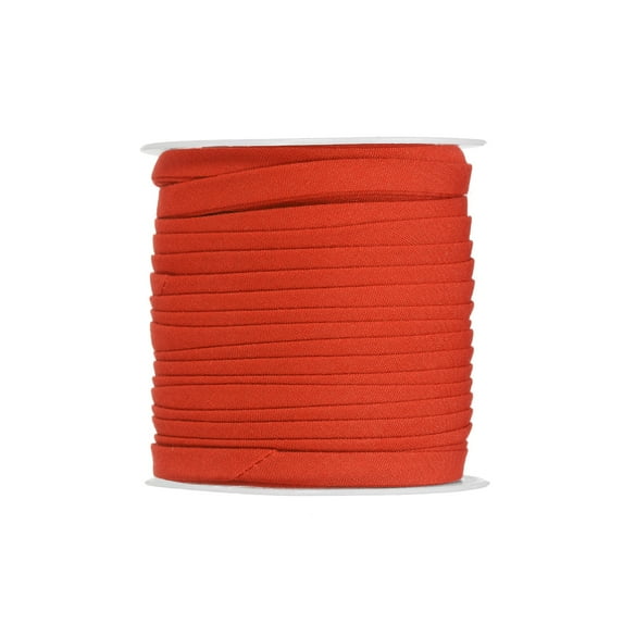 Uxcell 0.24" Double Fold Bias Tape for Sewing, Quilt Binding Cotton Bias Tape Double Fold Fit for Hemming Red
