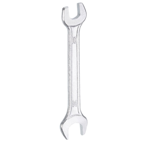 Uxcell Double Open End Wrench 10mm x 14mm Metric U-Shaped Spanner