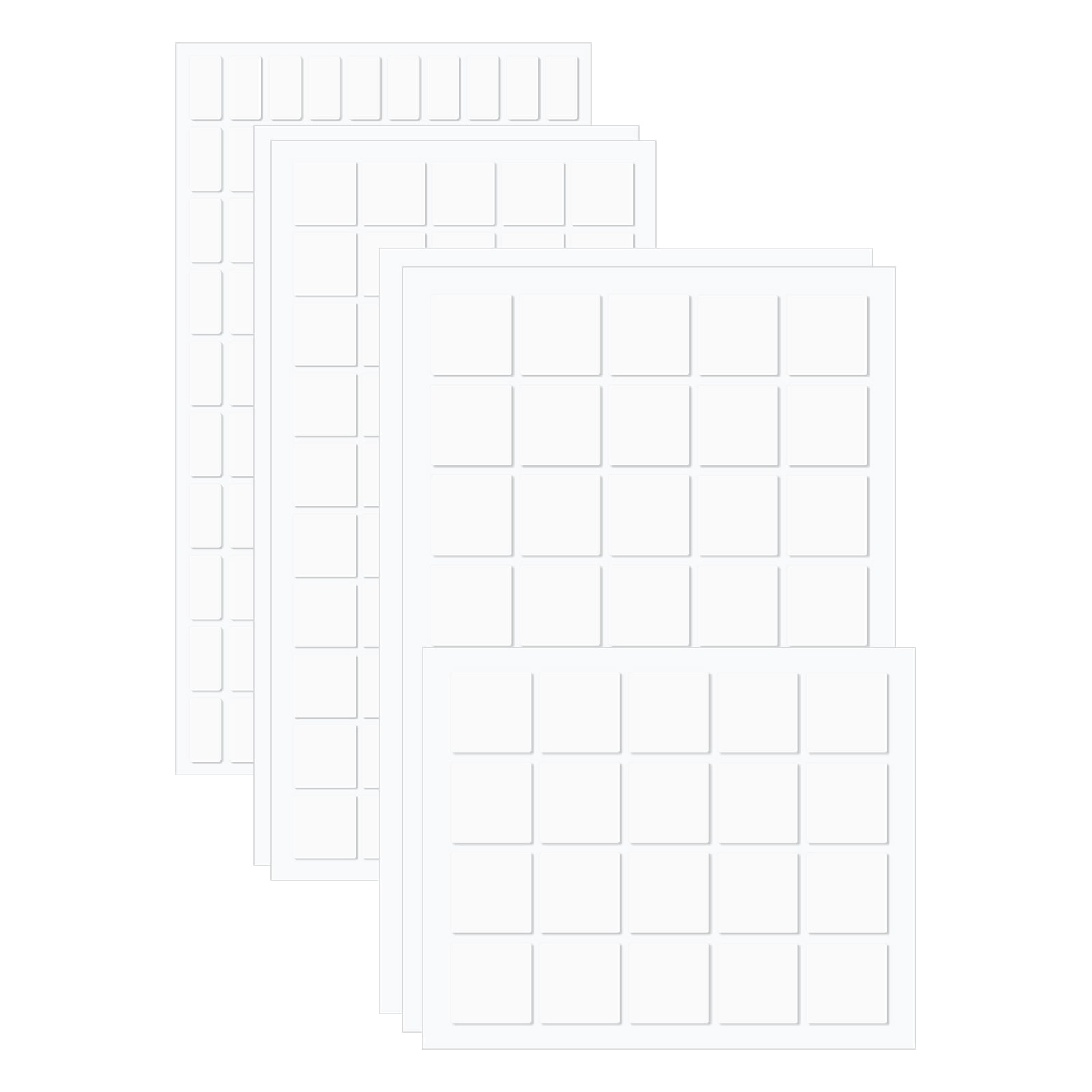 Uxcell Double Sided Adhesive Dots, 300 Pack Clear Sticky Tack Mounting