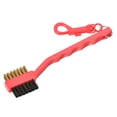 thumbnail image 1 of Uxcell Double Sided Dust Cleaning Groove Cleaner Clip Golf Club Brush Red, 1 of 6