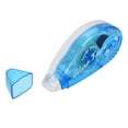 thumbnail image 1 of Uxcell Double-Sided Tape Roller Runner Permanent Adhesive  Blue 26ft, 1 of 6