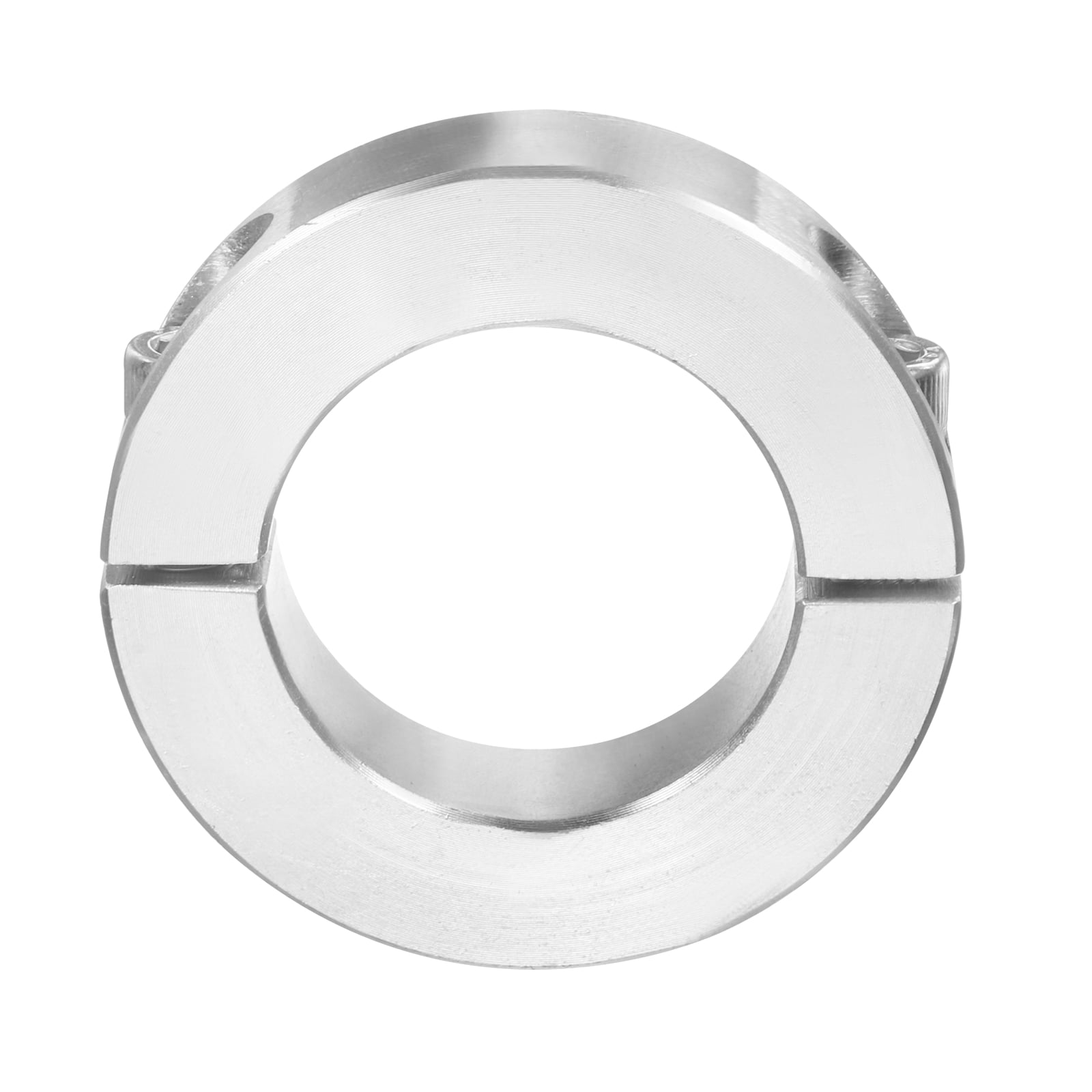 Uxcell Double Split Shaft Collar 1-1/2" Bore, Two Piece Clamping Collar 2-3/8" OD 9/16" Thickness, 303 Stainless Steel Set Screw Split Collar