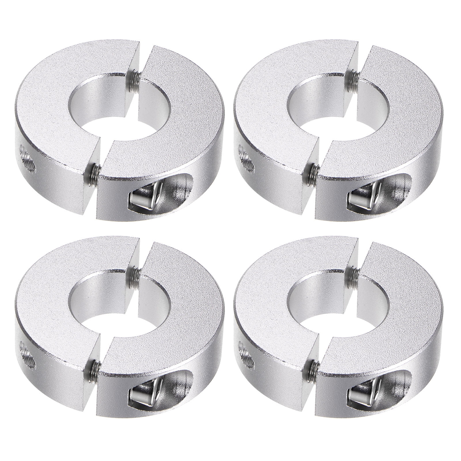 Uxcell Double Split Shaft Collar 18mm Bore ClampOn Collars, 40mm OD