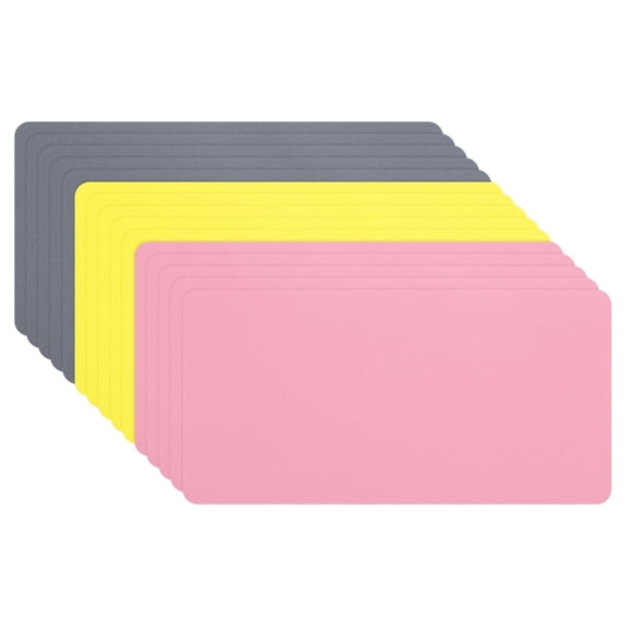 Uxcell Down Jacket Repair Patch, Nylon Down Jacket Patch Kit Self Adhesive Repair Tape for Clothing Tent Grey/Pink/Yellow