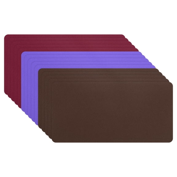 Uxcell Down Jacket Repair Patch, Nylon Down Jacket Patch Kit Self Adhesive Repair Tape for Clothing Tent Purple/Brown/Dark Red