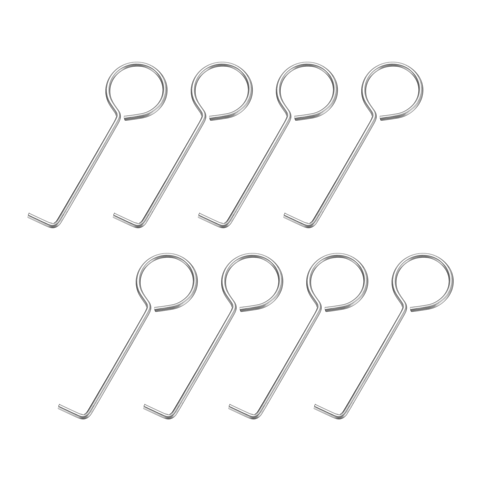 Uxcell Drain Lifting Hooks, 8Pack Stainless Steel Drain Grate Puller