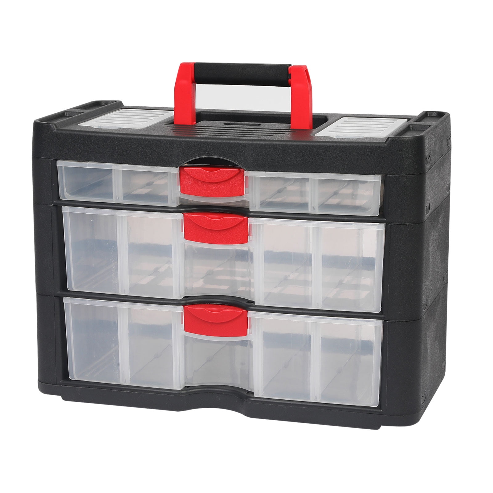 Uxcell Drawer Hardware Organizer 15.4"x8.1"x11.4" 3Drawer 15