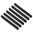 Uxcell Drawer Slides, 6Pcs 180mm Plastic Drawer Rails, Side Mounted
