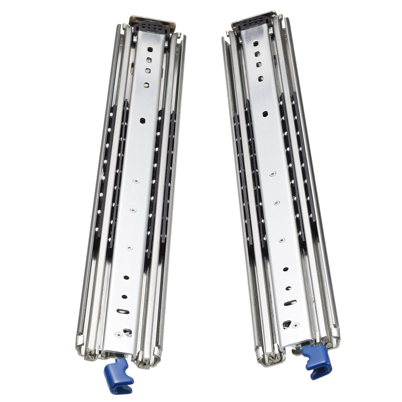 Uxcell Drawer Slides with Lock, 20 Inch Full Extension Side Mount Ball