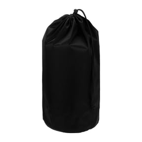 Uxcell Drawstring Bag with Toggle, Cinch Sack and Ditty Pouch Durable Portable Outdoor Ditty Bag 12x24inch & 1Pcs & Black - Fitting for ( Sports/Backpacking/Camping/Traveling)
