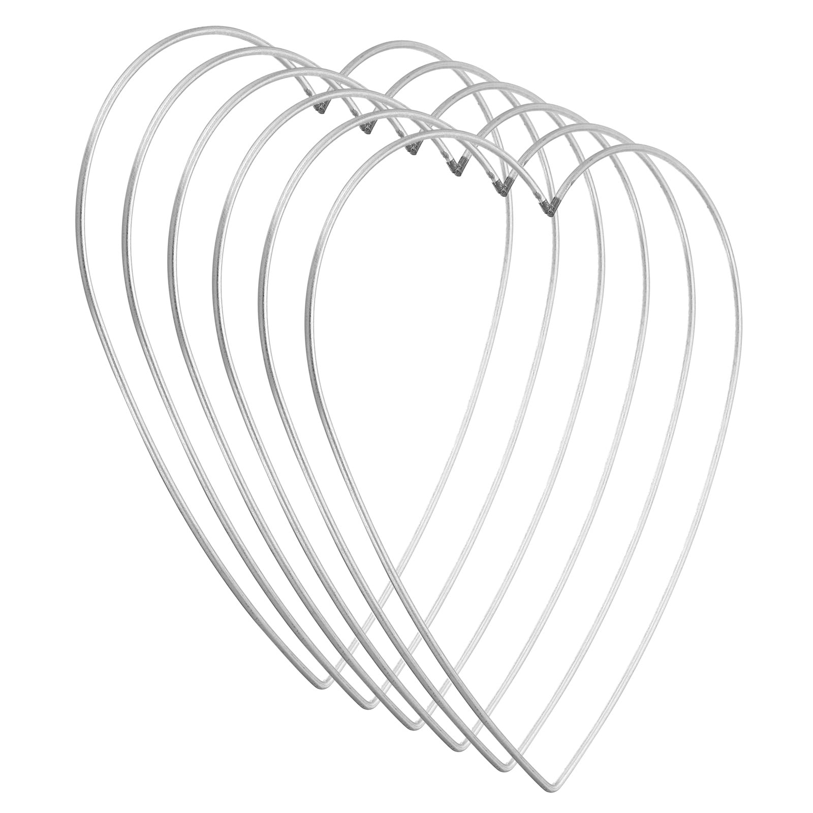 Metal Macramé Ring / Flower Hoop - White Metal Macramé Ring / Flower Hoop - White