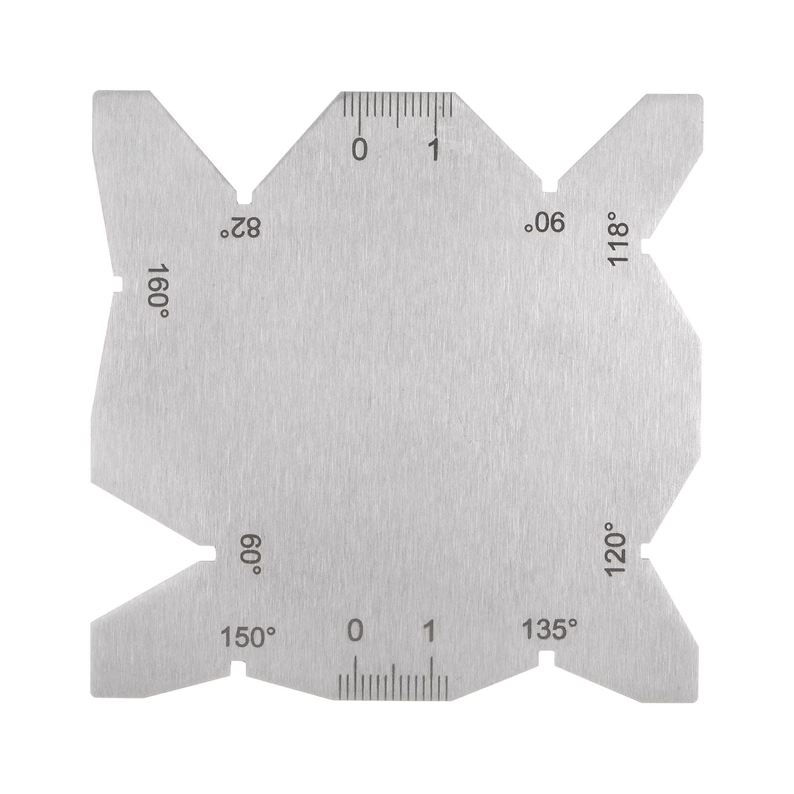Uxcell Drill Bit Angle Gauges 60°160° Drill Sharpening Gauge Stainless
