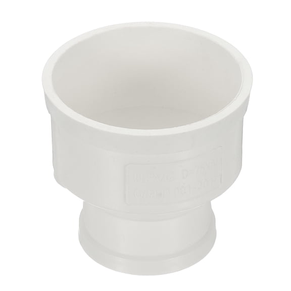 Uxcell Duct Reducer, Pipe Increaser Adapter Ducting Airflow Tube Pipe Fittings 3" to 2"