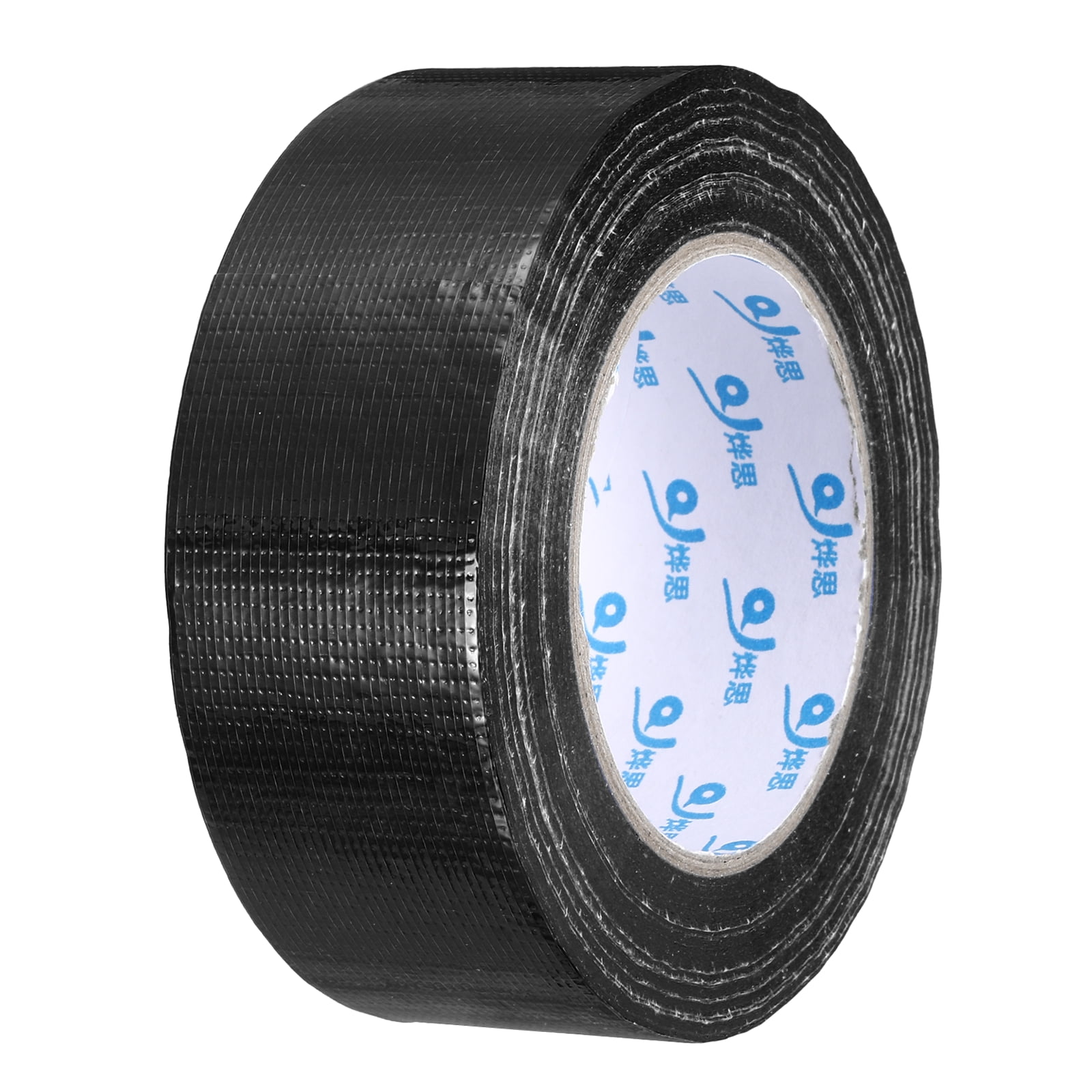 Uxcell Duct Tape (1.77 Inch x 49 Yards, Black) Heavy Duty Industrial Duct Tape Easy Use Strong Adhesive No Residue, for Repairs Crafts Projects Home Improvement
