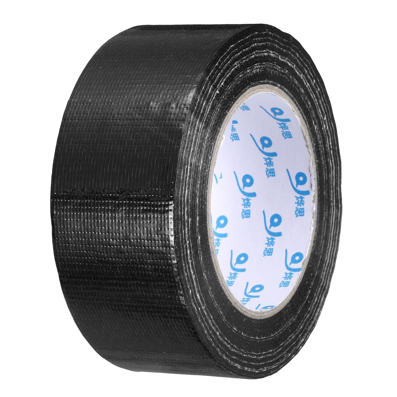 Uxcell Duct Tape (1.97 Inch x 49 Yards, Black) Heavy Duty Industrial Duct Tape Easy Use Strong Adhesive No Residue, for Repairs Crafts Projects Home Improvement