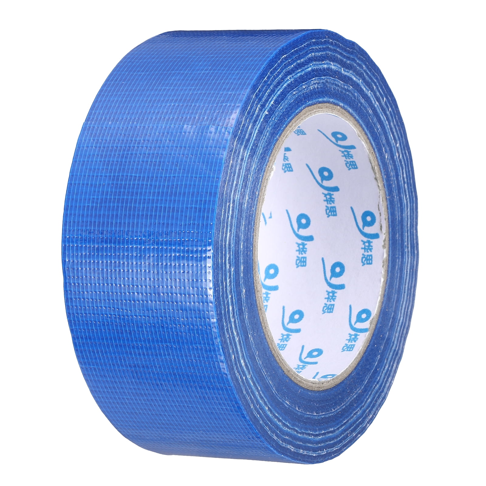 Uxcell Duct Tape (1.97 Inch x 49 Yards, Blue) Heavy Duty Industrial Duct Tape Easy Use Strong Adhesive No Residue, for Repairs Crafts Projects Home Improvement