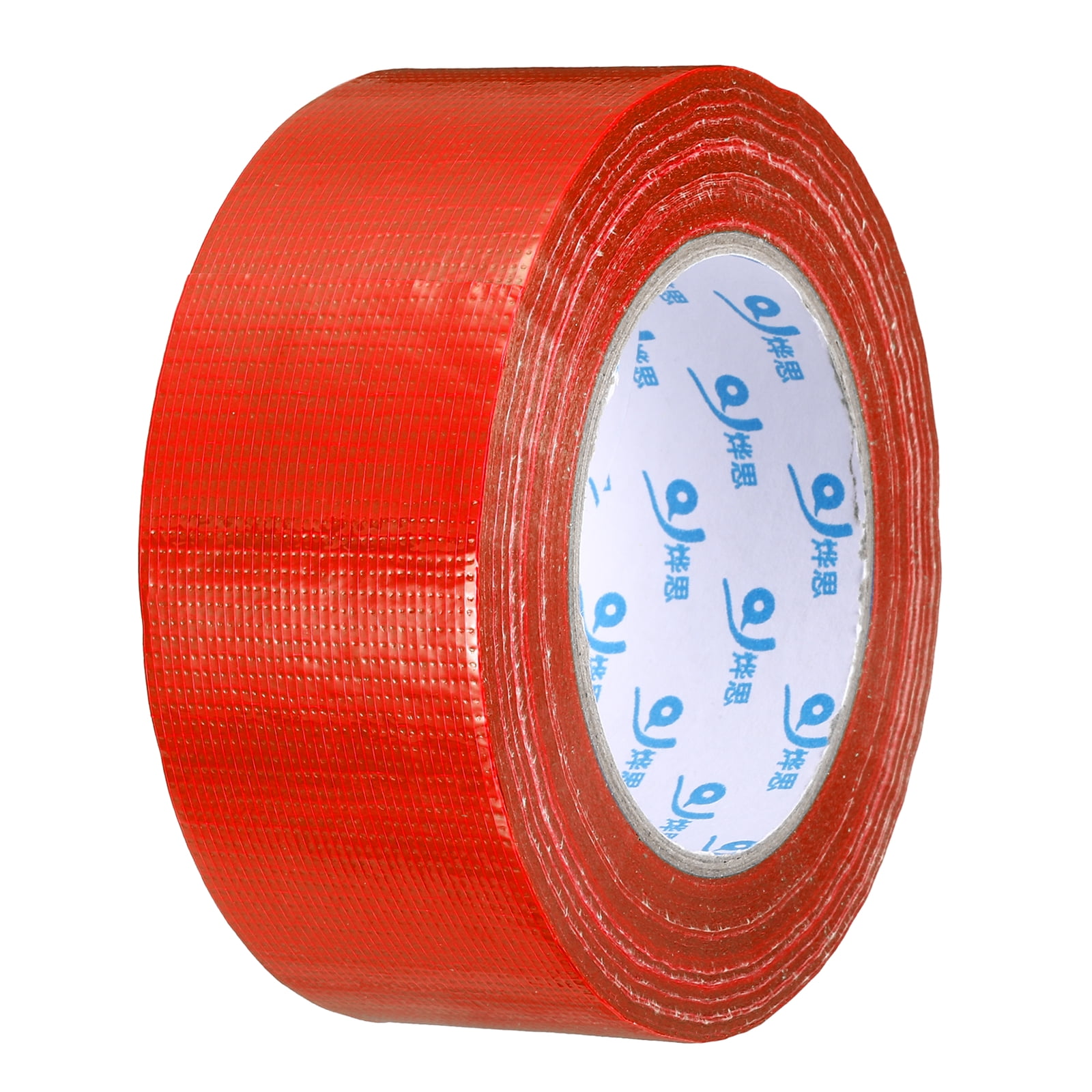 Uxcell Duct Tape (1.97 Inch x 49 Yards, Red) Heavy Duty Industrial Duct Tape Easy Use Strong Adhesive No Residue, for Repairs Crafts Projects Home Improvement