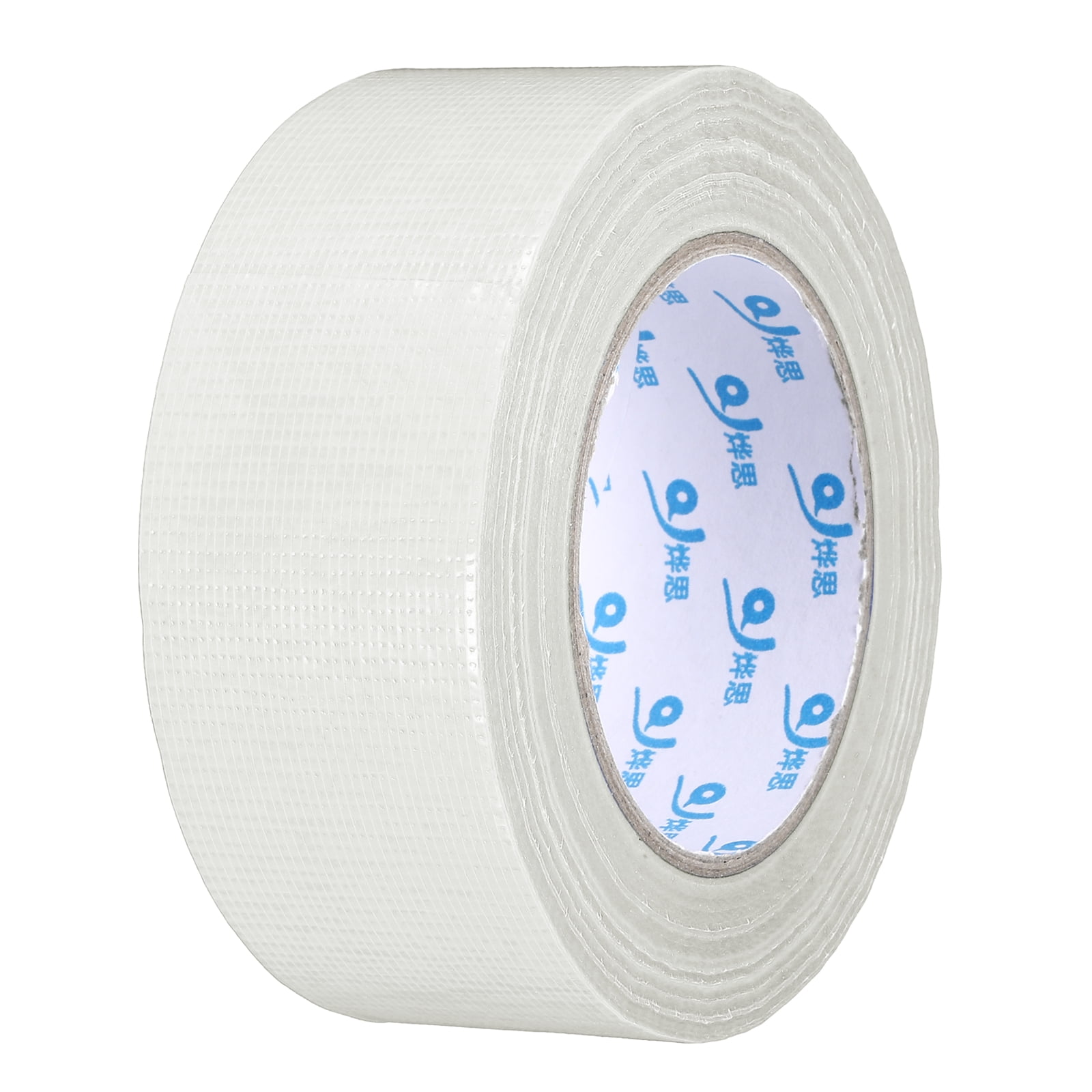 Uxcell Duct Tape (1.97 Inch x 49 Yards, White) Heavy Duty Industrial Duct Tape Easy Use Strong Adhesive No Residue, for Repairs Crafts Projects Home Improvement