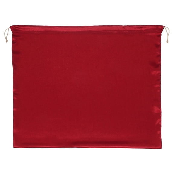 Uxcell Dust Cover Storage Bag Silk Dust Bags for Handbags with Drawstring for Cloth Shoes Travel Storage Red 19.69"x23.62"
