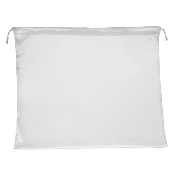 Uxcell Dust Cover Storage Bag Silk Dust Bags for Handbags with Drawstring for Cloth Shoes Travel Storage White 19.69"x23.62"
